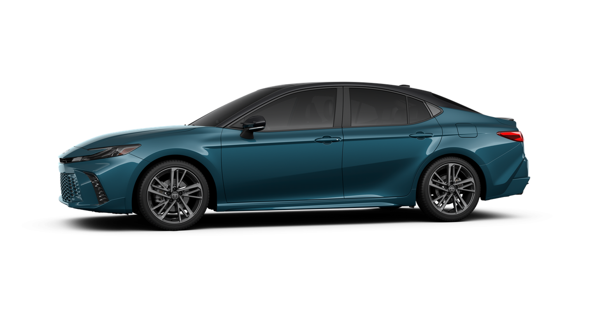 New 2026 Ocean Gem with Midnight Black Metallic roof <sup>1</sup> Toyota  XSE AWD image 5