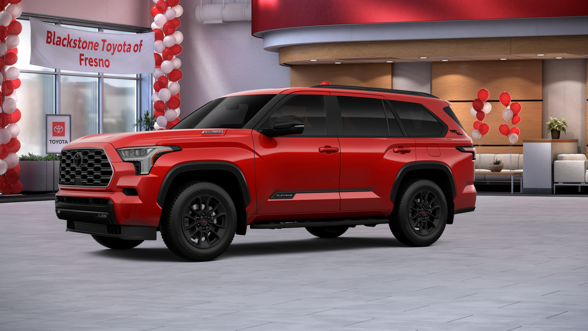 New 2026 Supersonic Red <sup>1</sup> Toyota  Platinum image 4