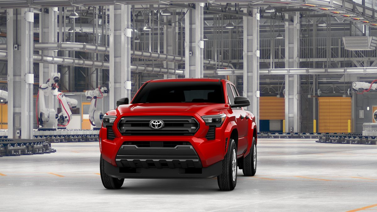 New Supersonic Red [extra cost color] 2026 Toyota Tacoma SR for