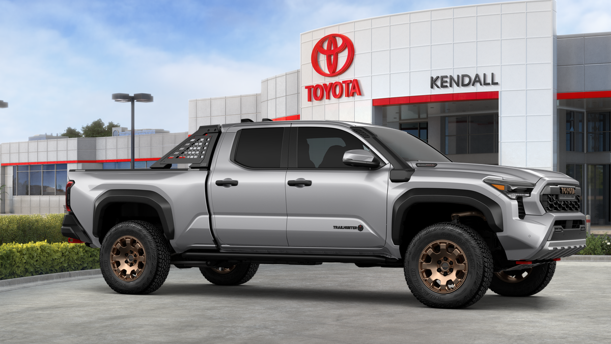 New 2026 Celestial Silver Metallic Toyota Tacoma Trailhunter image 16