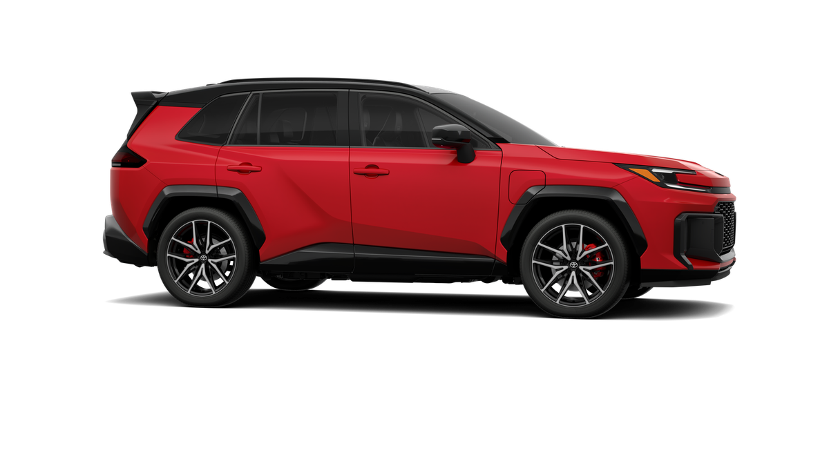 New 2026 Supersonic Red with Midnight Black Metallic roof <sup>1</sup> Toyota  GR SPORT image 15