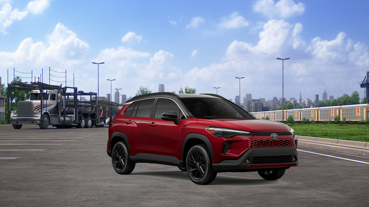New 2026 Soul Red Crystal <sup>1</sup> with Jet Black roof <sup>2</sup> Toyota  XSE image 17