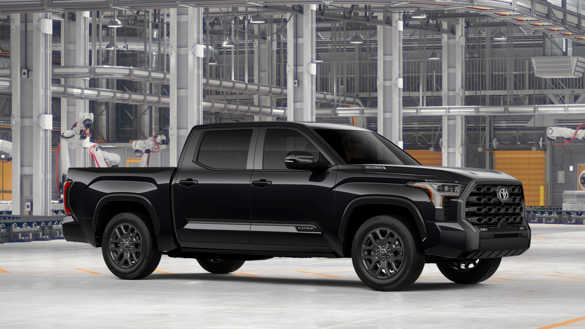 New 2026 Midnight Black Metallic Toyota Tundra Platinum image 24