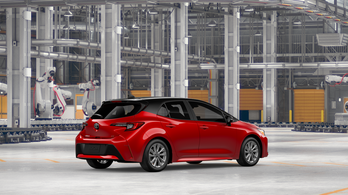 New 2027 Finish Line Red with Black roof <sup>1</sup> Toyota  SE image 12