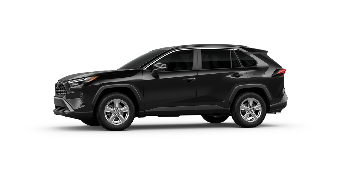 New Midnight Black Metallic 2025 Toyota RAV4 XLE for Sale in