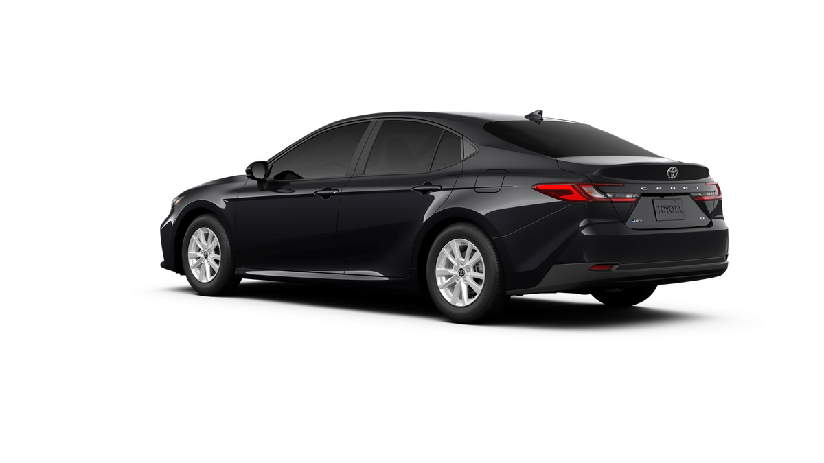 New 2026 Midnight Black Metallic Toyota  LE image 8