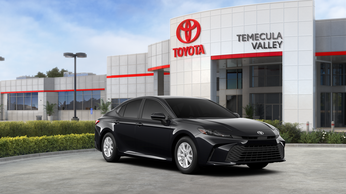New 2026 Midnight Black Metallic Toyota  LE image 17