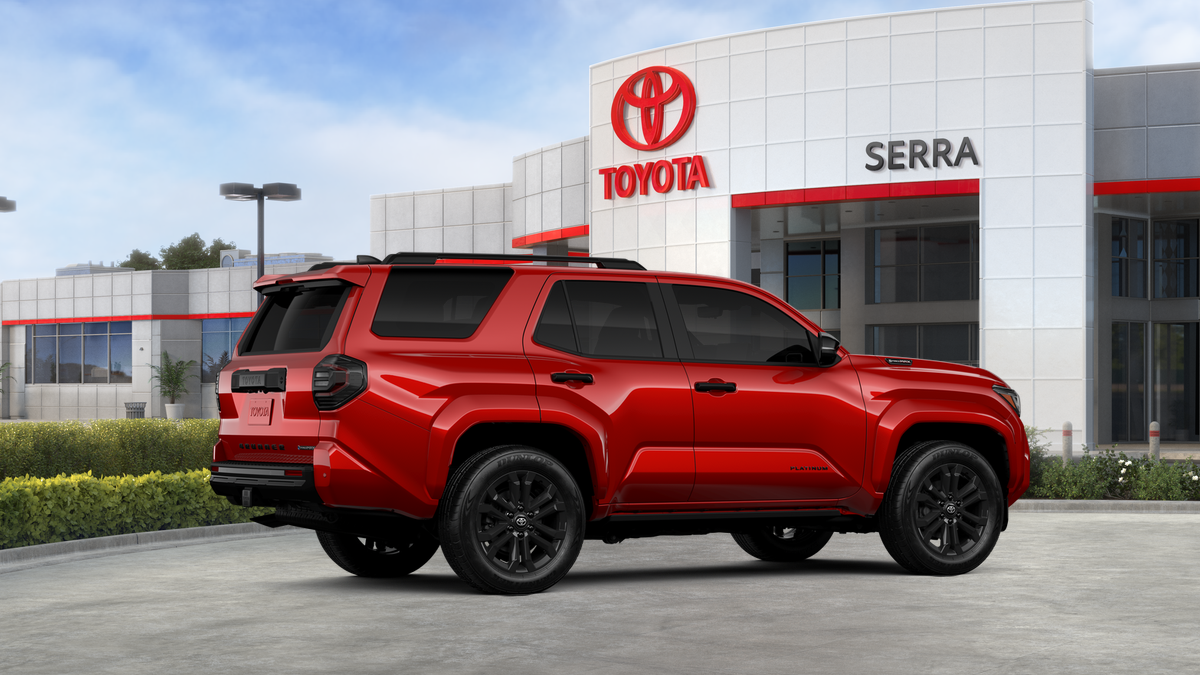 New 2026 Supersonic Red <sup>1</sup> Toyota 4Runner Platinum image 13