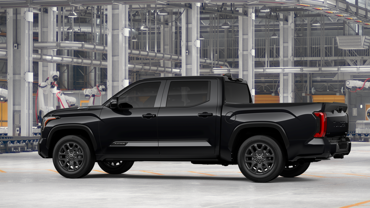 New 2026 Midnight Black Metallic Toyota Tundra Platinum image 15