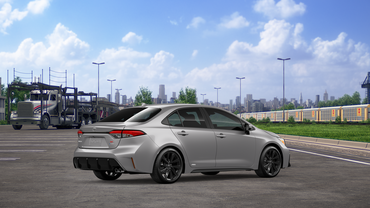 New 2026 Classic Silver Metallic Toyota  SE AWD image 12