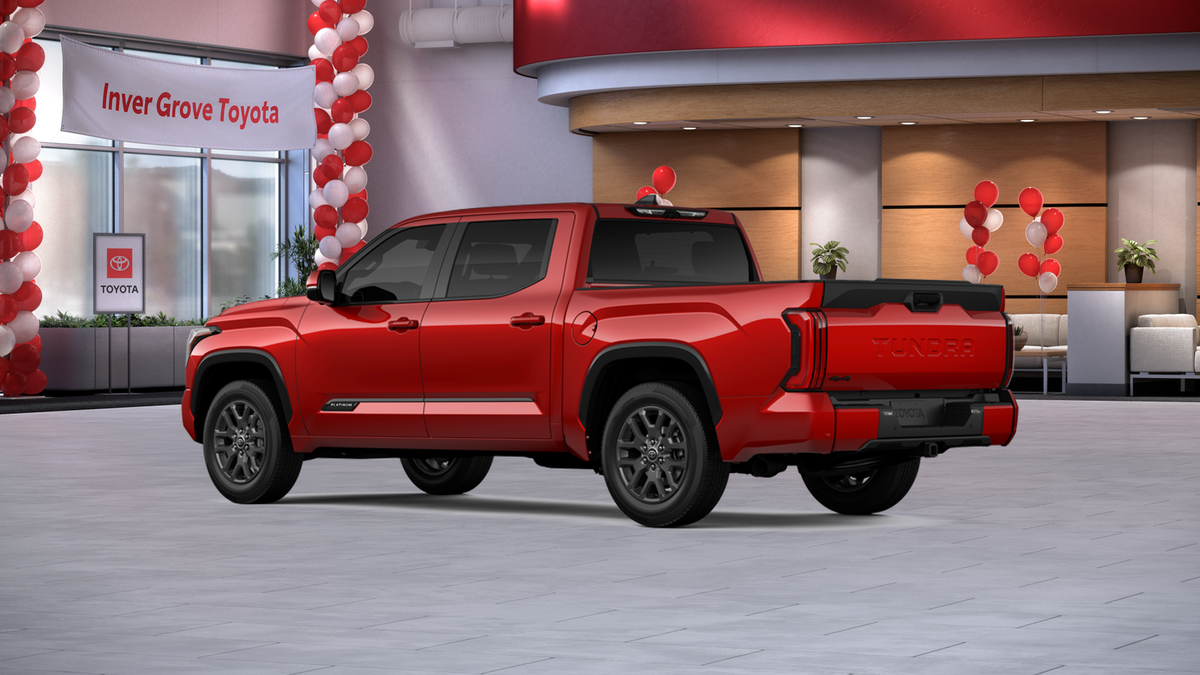 New Supersonic Red [extra cost color] 2026 Toyota Tundra Platinum