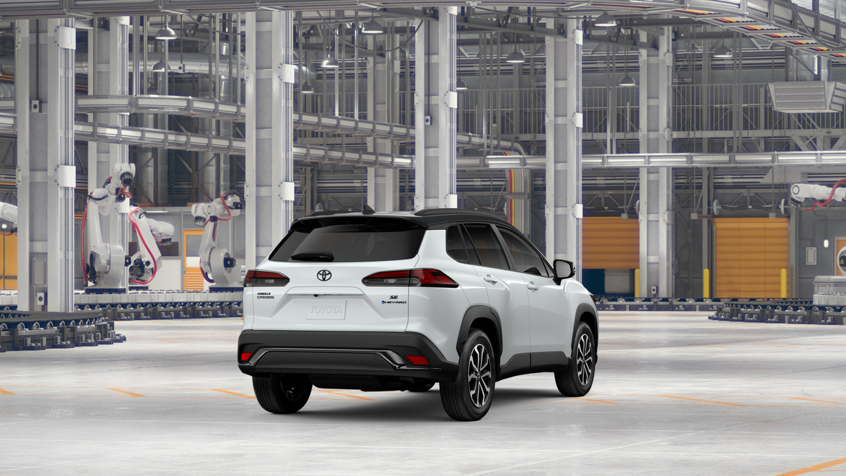 New 2026 Wind Chill Pearl with Jet Black roof <sup>1</sup> Toyota  SE image 11