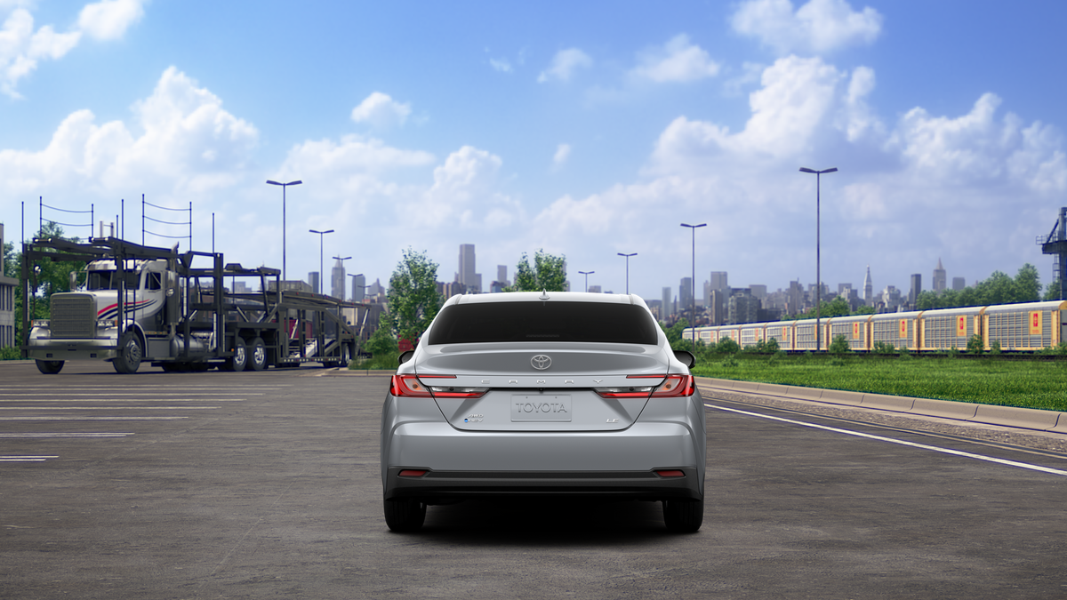 New 2026 Celestial Silver Metallic Toyota  LE AWD image 11