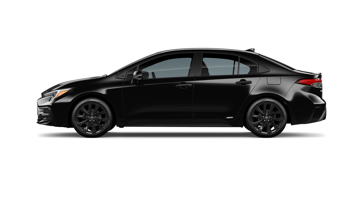 New 2026 Midnight Black Metallic Toyota  SE AWD image 6