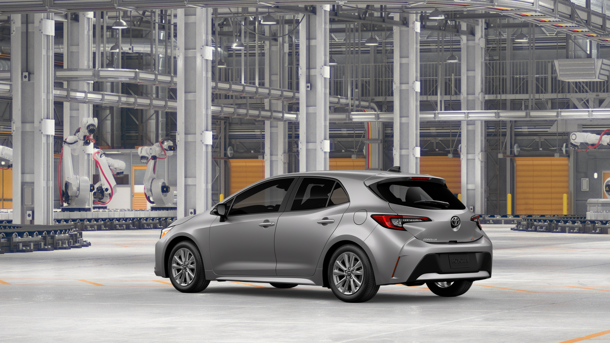 New 2027 Classic Silver Metallic Toyota  SE image 8
