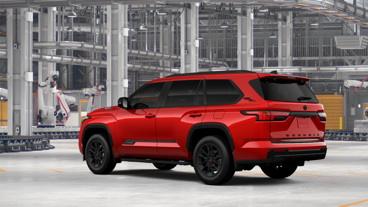 New 2026 Supersonic Red <sup>1</sup> Toyota  Platinum image 8