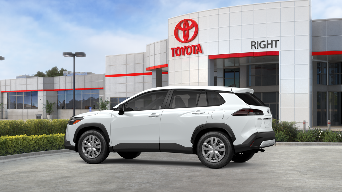 New Wind Chill Pearl [extra cost color] 2026 Toyota Corolla Cross