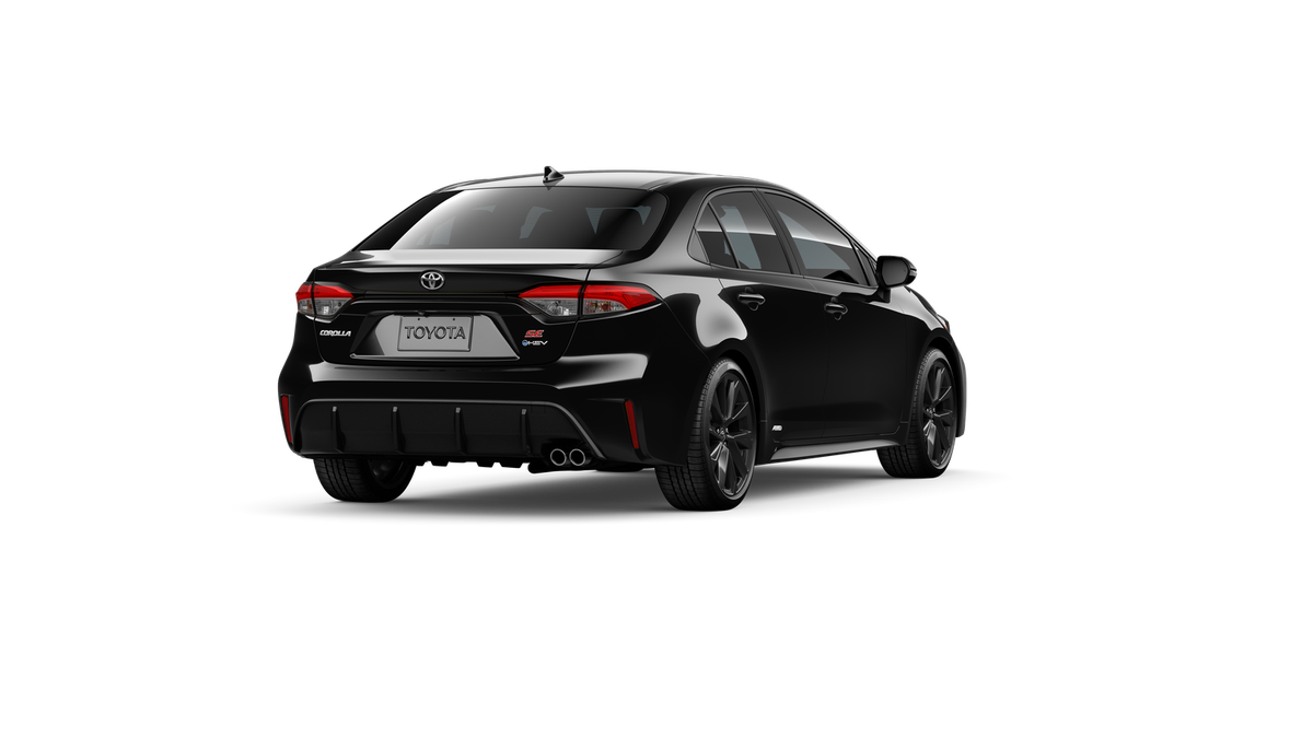 New 2026 Midnight Black Metallic Toyota  SE AWD image 11