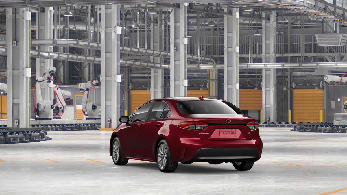 New 2026 Ruby Flare Pearl <sup>1</sup> Toyota  LE image 9