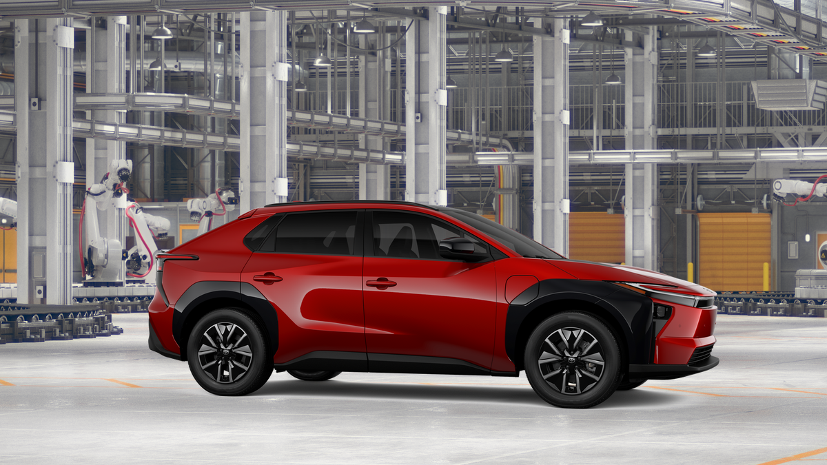 New Supersonic Red [extra cost color] 2026 Toyota bZ XLE for Sale