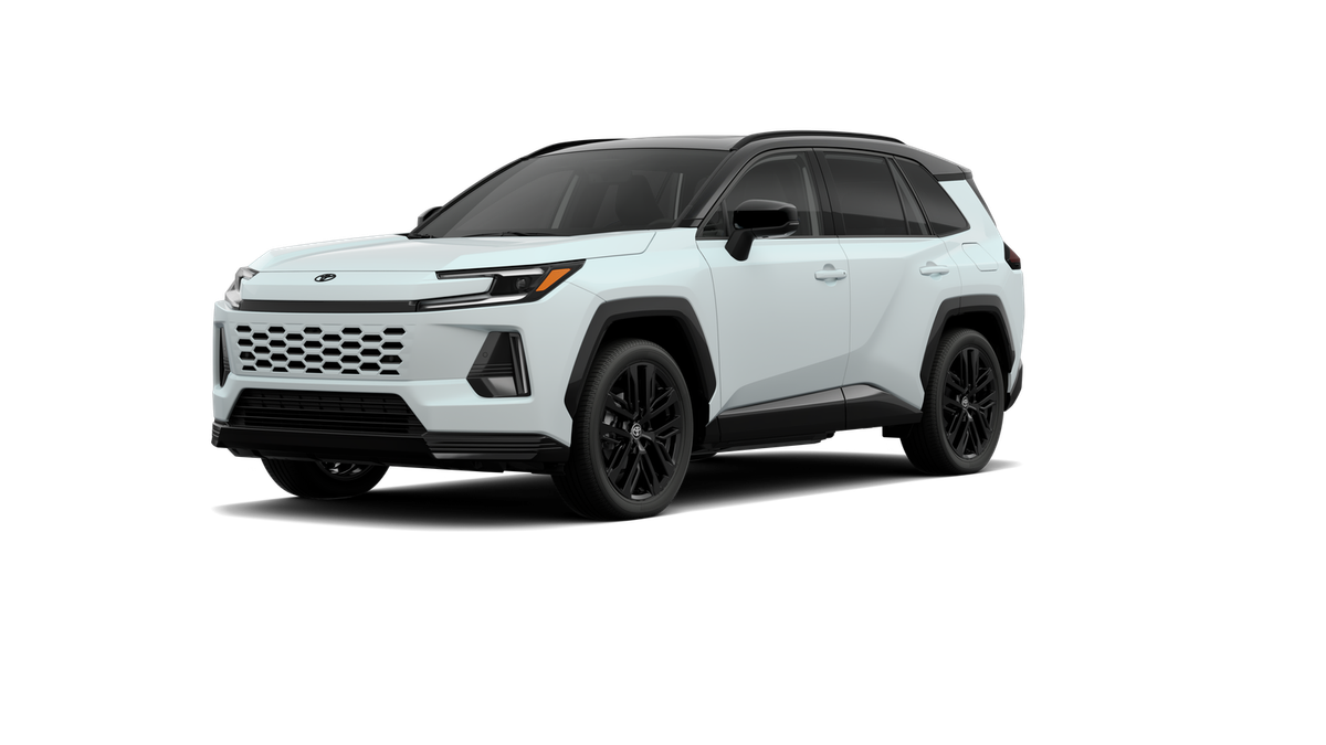Wind Chill Pearl with Midnight Black Metallic roof 2026 Toyota RAV4 SUV / Crossover All-Wheel Drive Continuously Variable Transmission