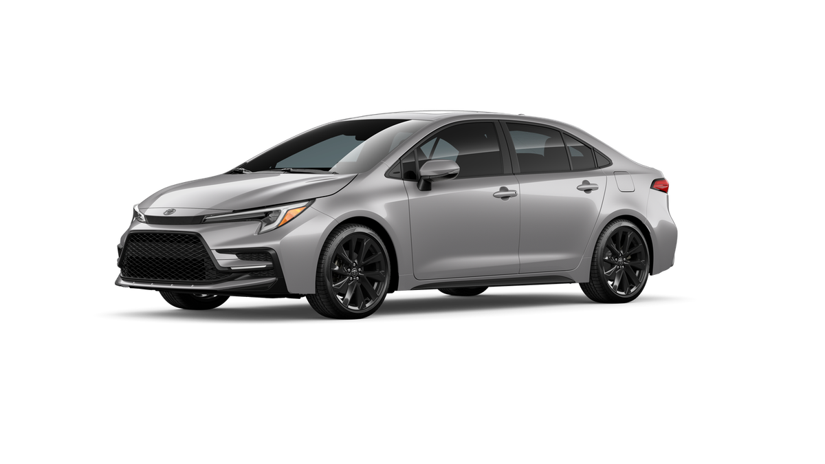 New 2027 Classic Silver Metallic Toyota  SE image 3