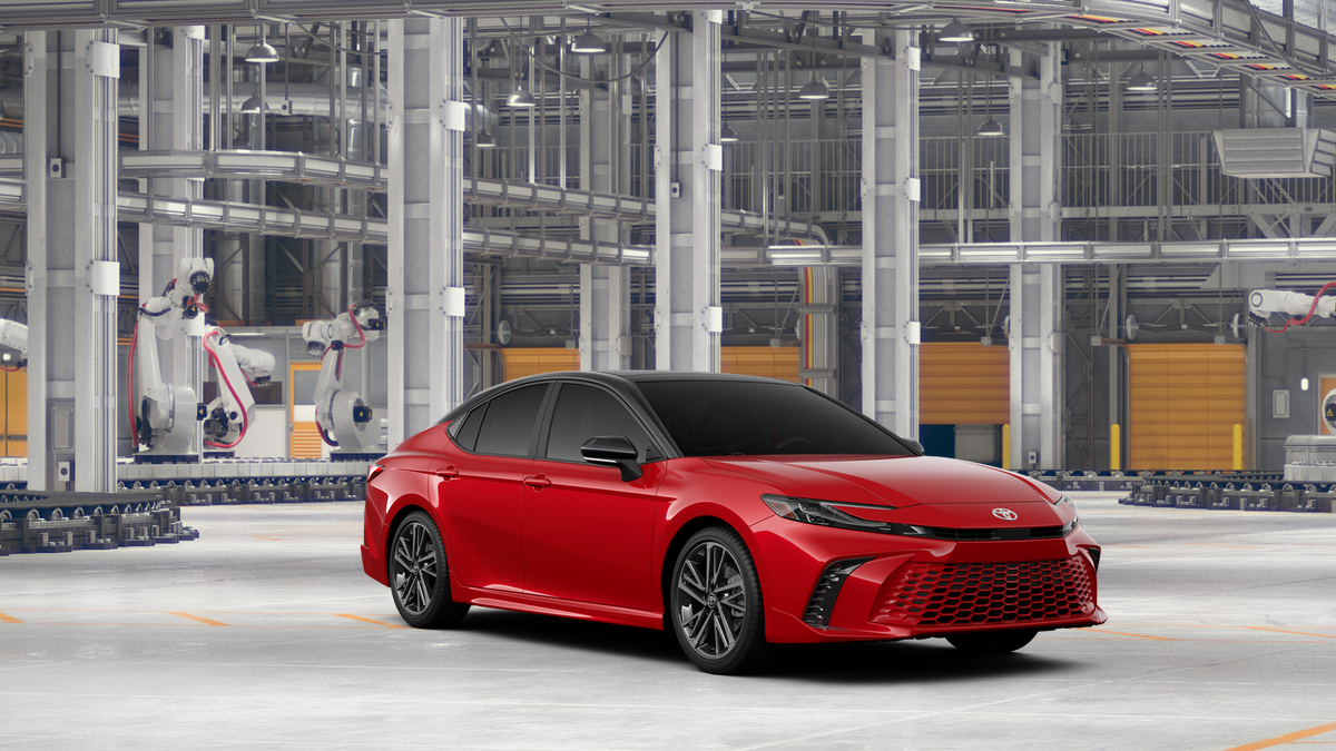 New 2026 Supersonic Red with Midnight Black Metallic roof <sup>1</sup> Toyota  XSE image 17