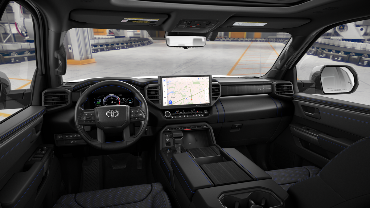 New 2026 Midnight Black Metallic Toyota Tundra Platinum image 28