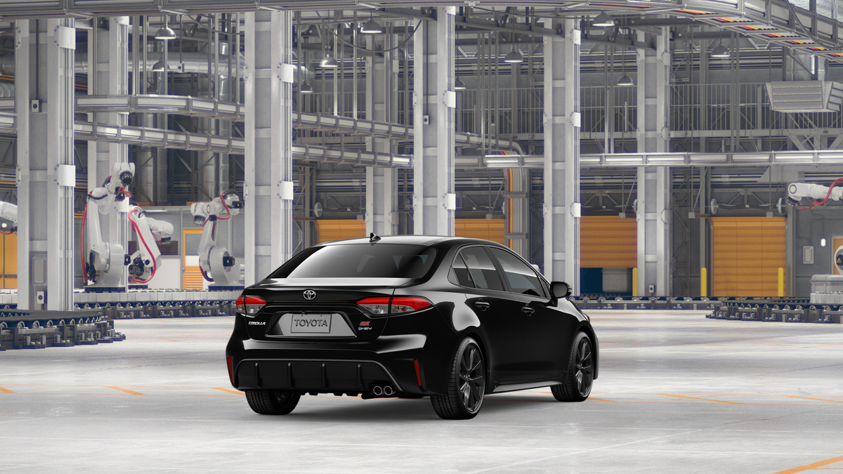 New 2026 Midnight Black Metallic Toyota  SE image 11