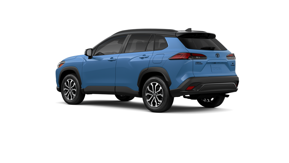 New 2026 Cavalry Blue with Jet Black roof <sup>1</sup> Toyota  SE image 8