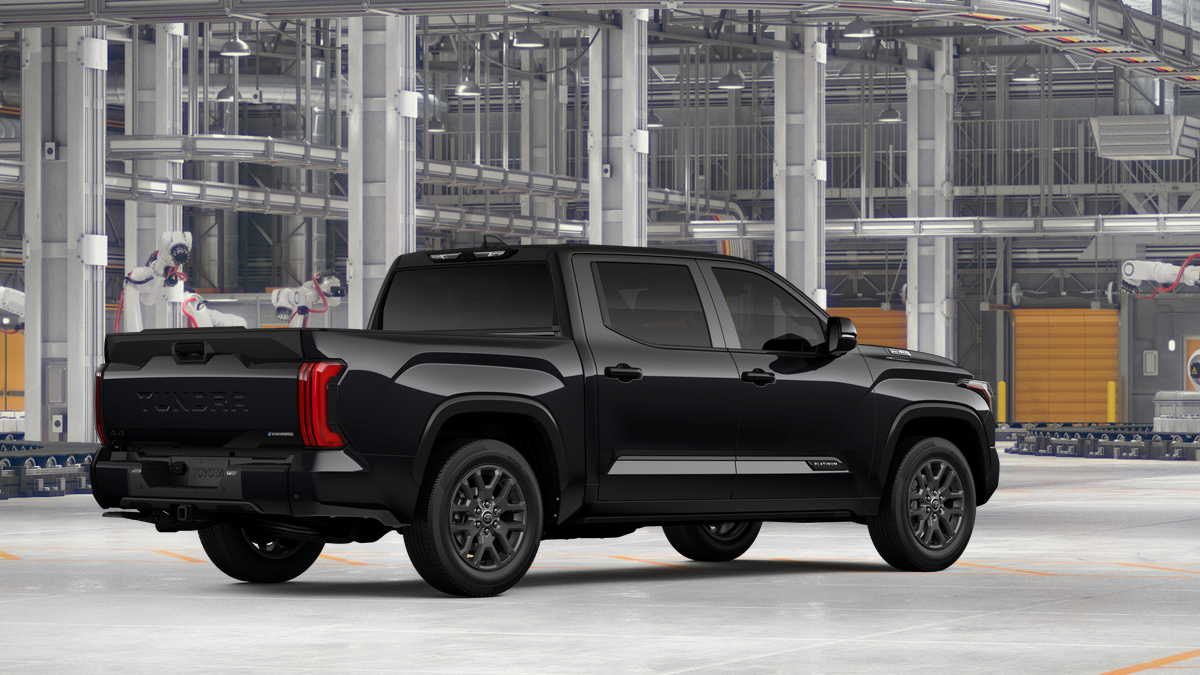 New 2026 Midnight Black Metallic Toyota Tundra Platinum image 20