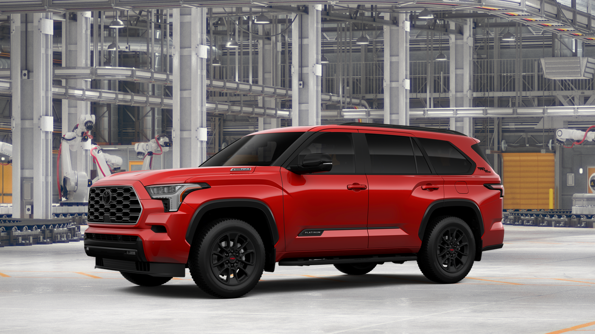 New 2026 Supersonic Red <sup>1</sup> Toyota  Platinum image 3