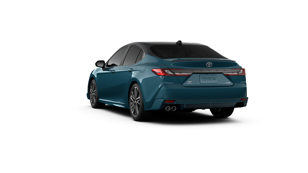 New 2026 Ocean Gem with Midnight Black Metallic roof <sup>1</sup> Toyota  XSE AWD image 9
