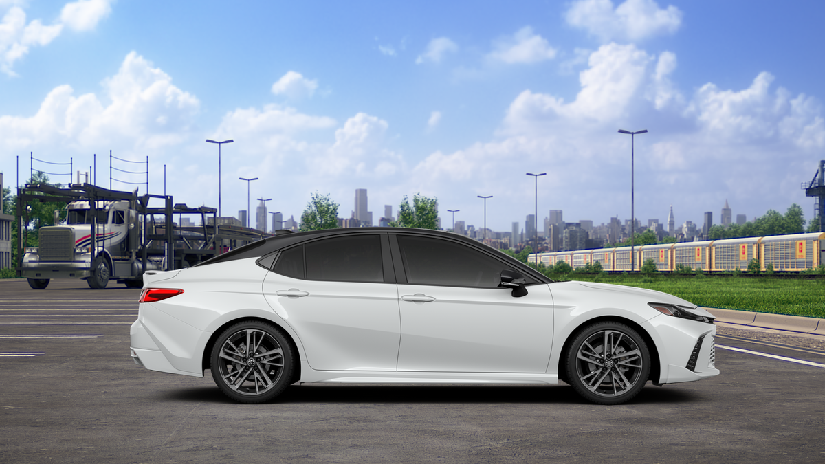 New 2026 Wind Chill Pearl with Midnight Black Metallic roof <sup>1</sup> Toyota  XSE AWD image 14